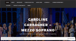 Desktop Screenshot of carolinecarragher.com